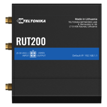 Router industriale compatto 4G RUT200