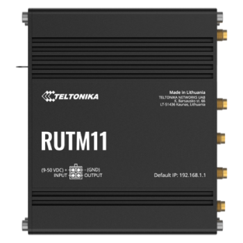 Router industriale 4G LTE RUTM11